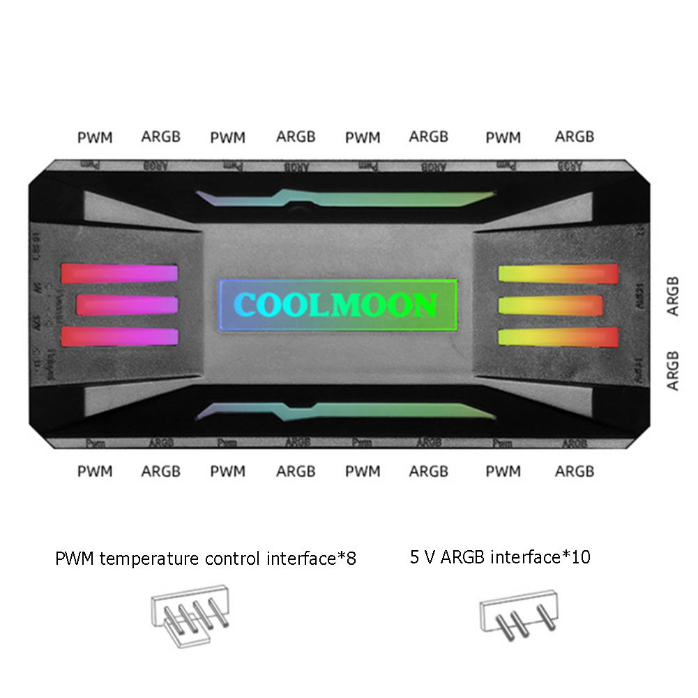 Điều Khiển Từ Xa Argb 4pin Pwm 5v 3pin Thông Minh Cho Pc