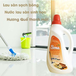 Nước Lau Sàn Đuổi Muỗi SoNa 1.25kg Hương Quế