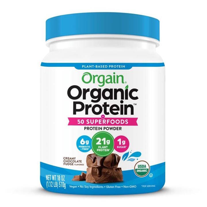 Orgain Bột đạm thực vật hữu cơ Organic Protein Superfoods 510g