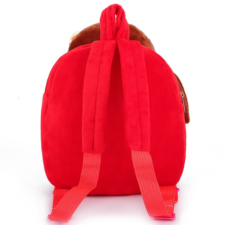 Balo thú bông hình công chúa cho bé đi học mầm non vông cùng đáng yêu size 25cm