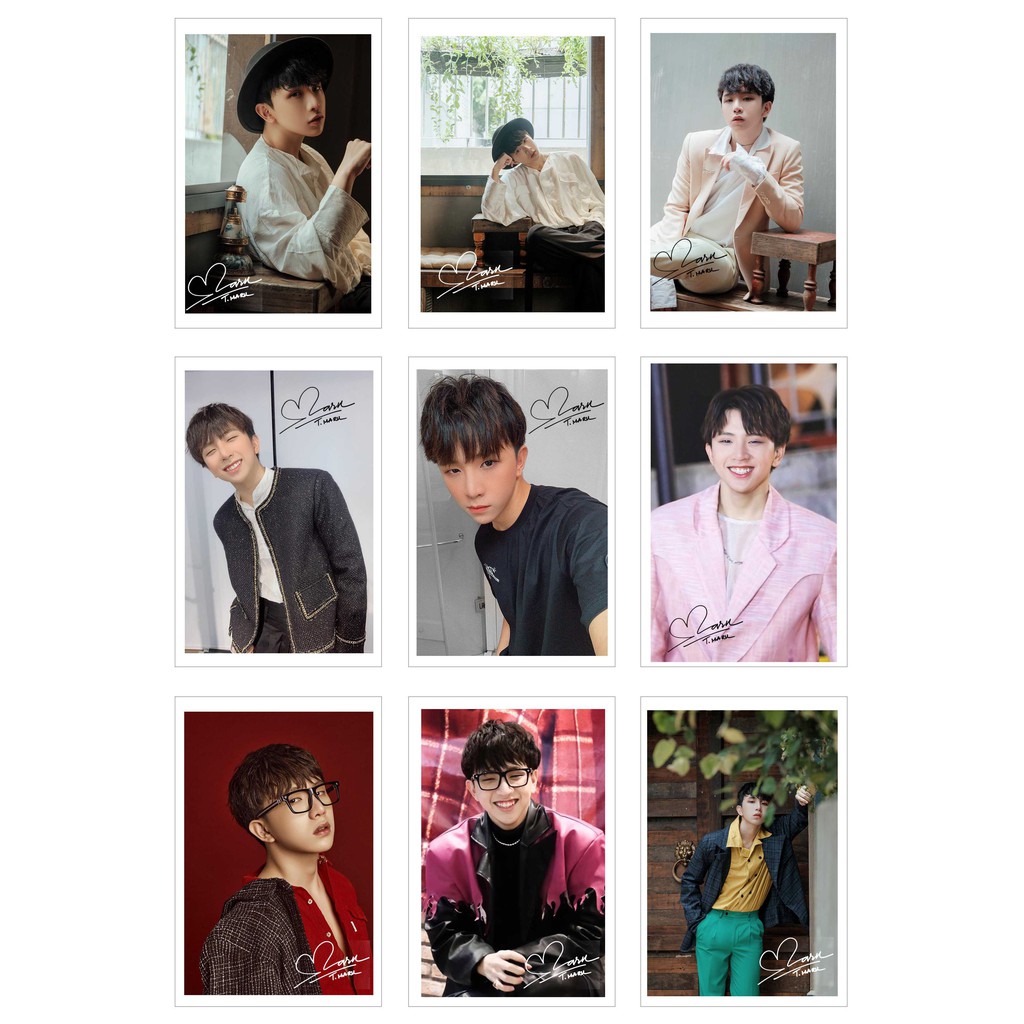 Ép Lụa] Lomo Card 54 Ảnh TÙNG MARU - UNI5 (có chữ kí )