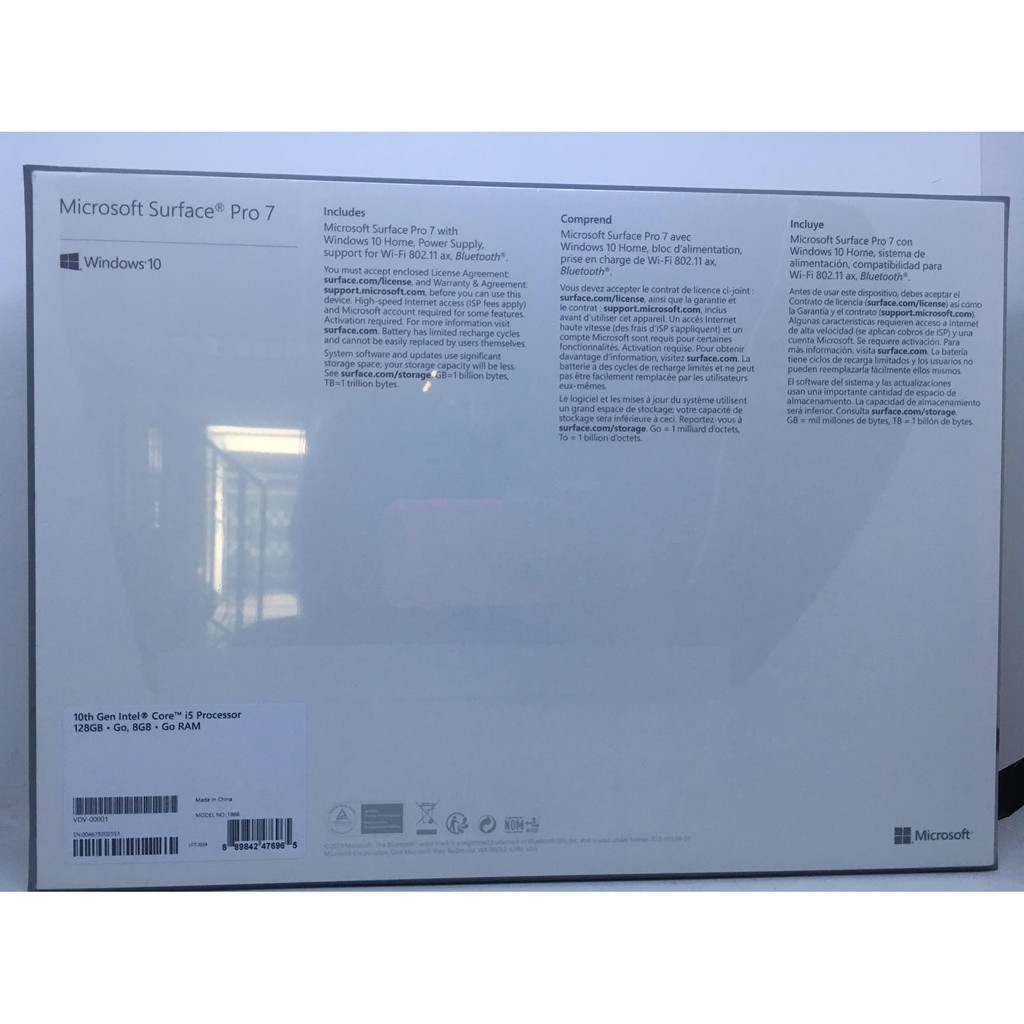 Máy tính bảng Laptop Surface Book 2 Core i5 13 Inch Ram 8GB SSD 128 New Fullbox | BigBuy360 - bigbuy360.vn