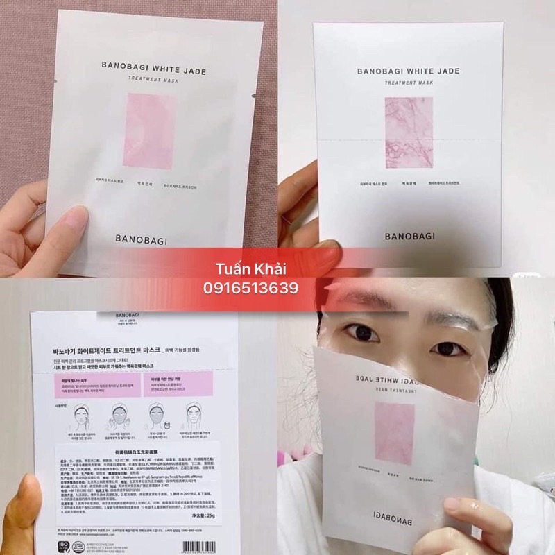 Mặt nạ Banobagi White Jade Treatment Mask