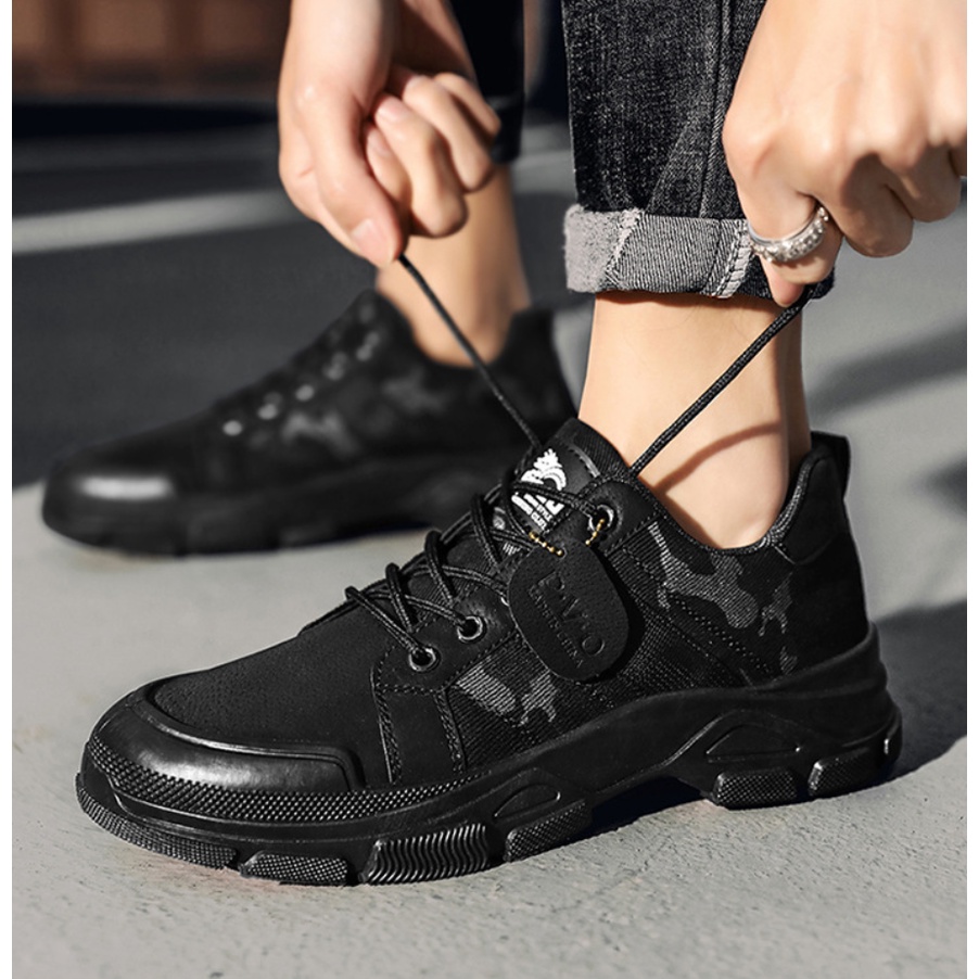 - Giày bốt nam bốt cổ cao phiên bản Martin boots B851 - HÀNG SIÊU CẤP