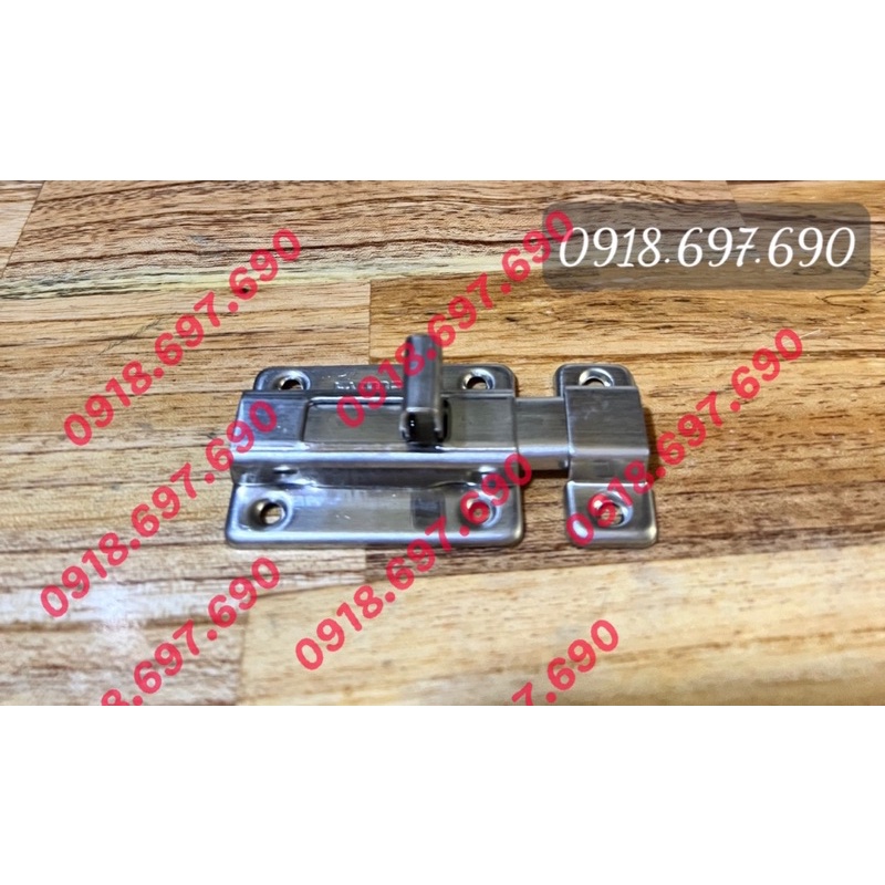 Chốt gạt inox gài khoá  cửa cao cấp