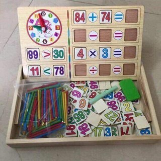 Bảng gỗ cho bé học toán kiểu mới