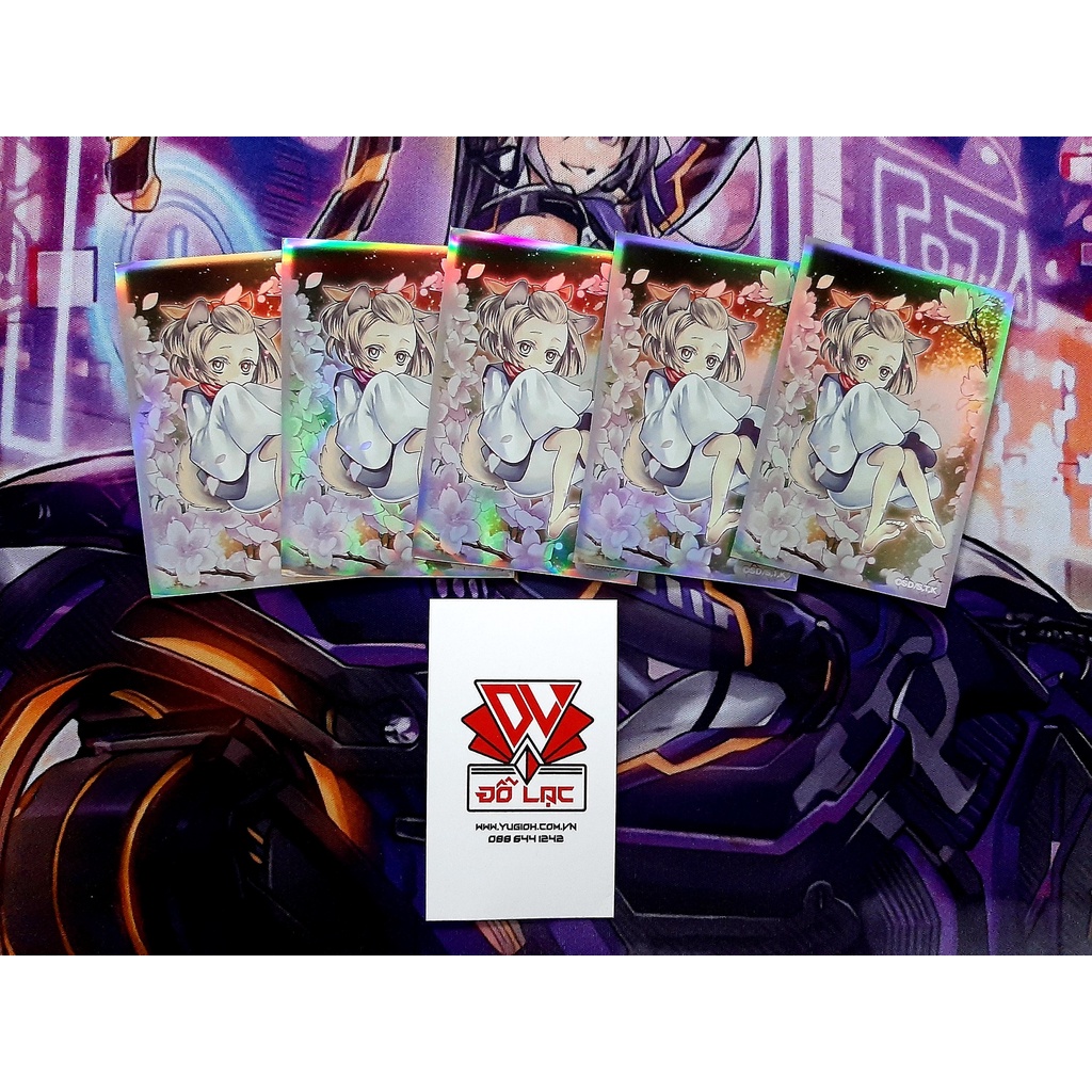 [ ĐỖ LẠC SHOP ] 01 Slv thẻ bài Yugioh Xuân 02 Size 5.9 x 8.6 cm