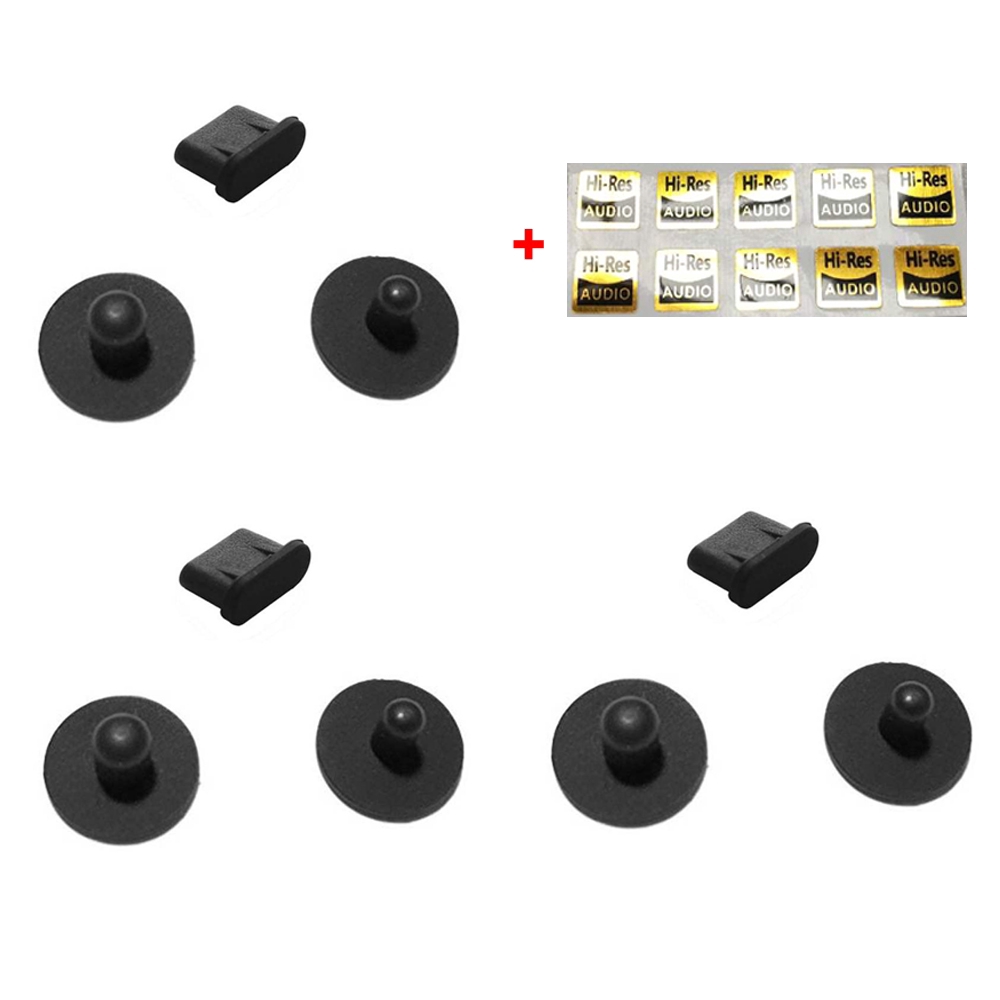 3 Bộ Cắm Bụi Cho Sony Walkman WM1AM2 WM1ZM2 ZX500 ZX505 ZX507 SHANLING M7 M3X Lotoo Paw Gold Touch T