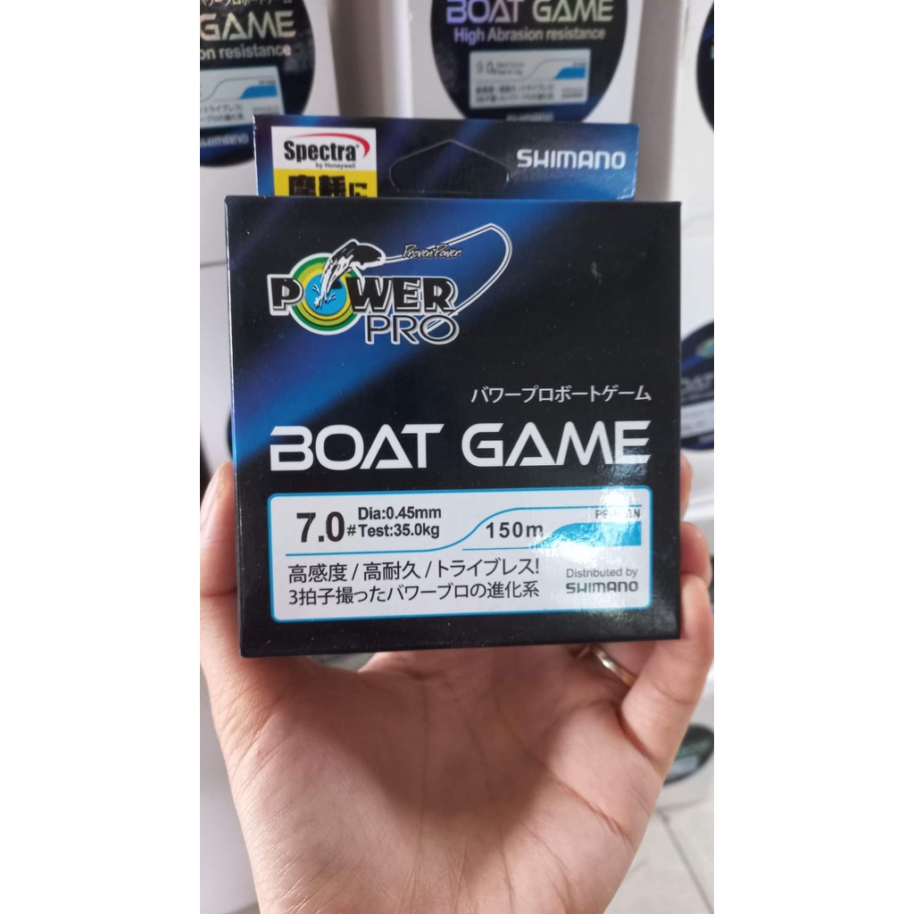 Cước Shimano Boat Game 150m Màu Đen