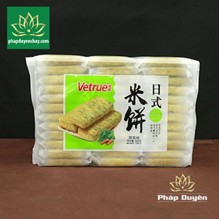 Thực phẩm chay - bánh gạo đài loan vetrue rau củ 300g