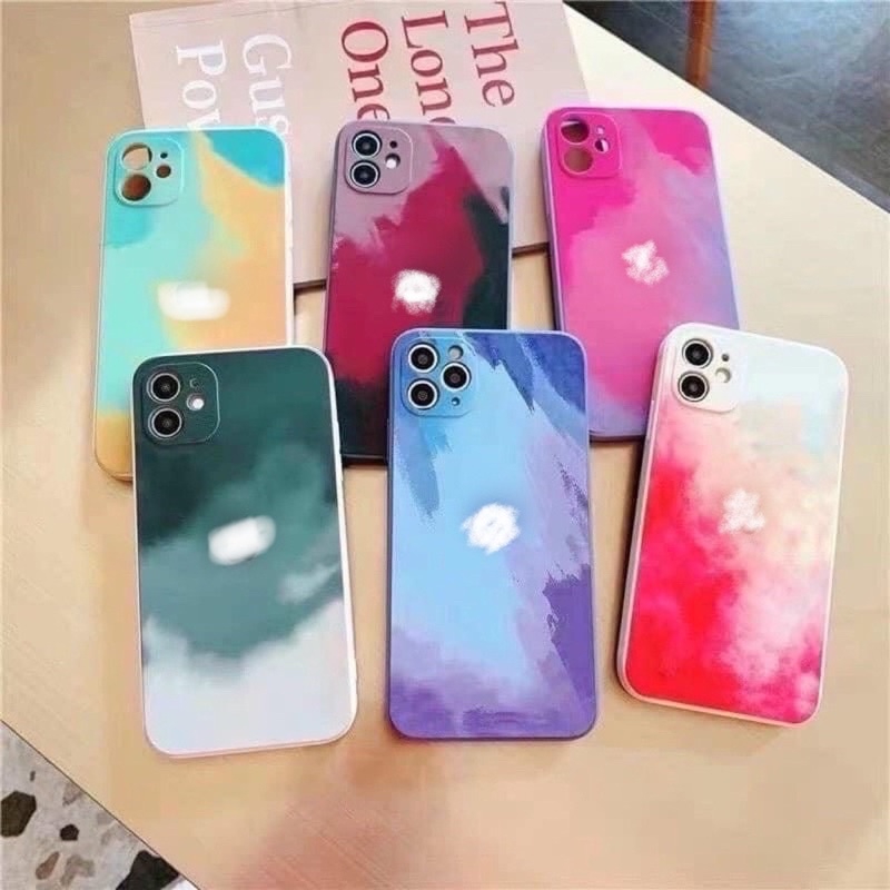 Ốp dẻo loang màu iphone X/Xs/Xs Max/11/11 pro max/12/12 mini/12 pro max