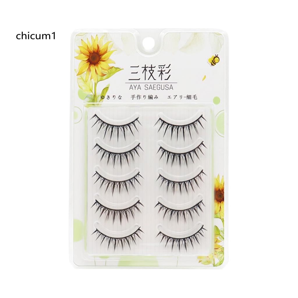 Lông Mi Giả Cứng Nối Mi Trang Điểm Sành Điệu Cho Nữ