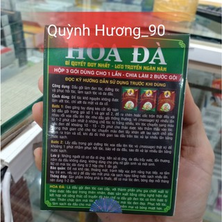 Dầu gội nhuộm tóc thảo dược HOA ĐÀ