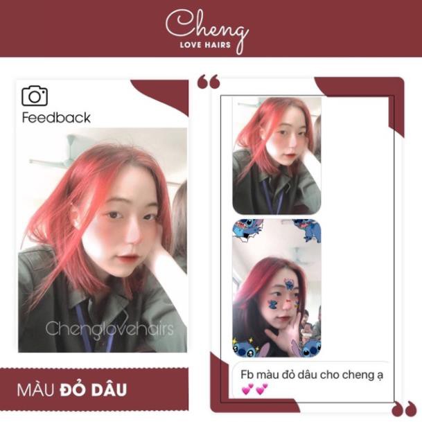 Thuốc nhuộm tóc màu ĐỎ DÂU - STRAWBERRY