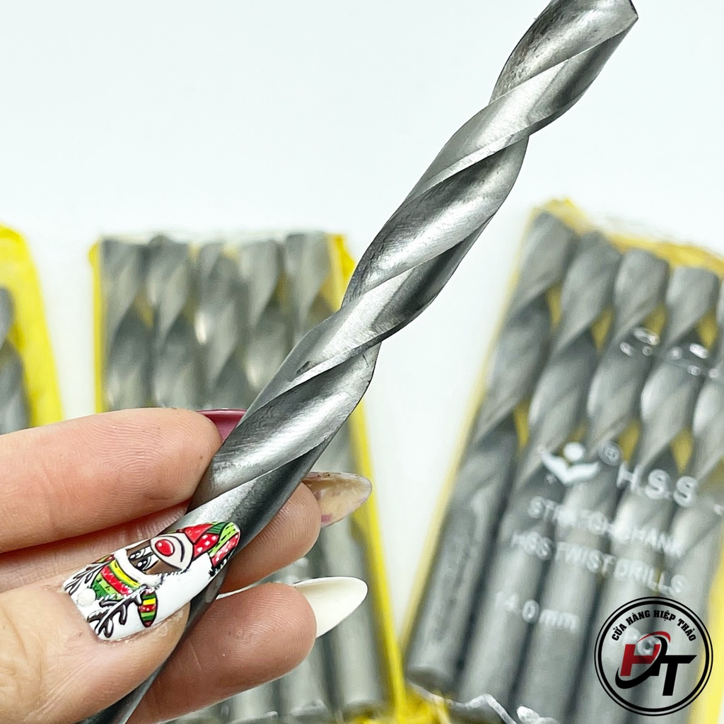 Mũi khoan gỗ và sắt thép HSS giá rẻ 11 mm -> 14 mm MKS-HSS-1114