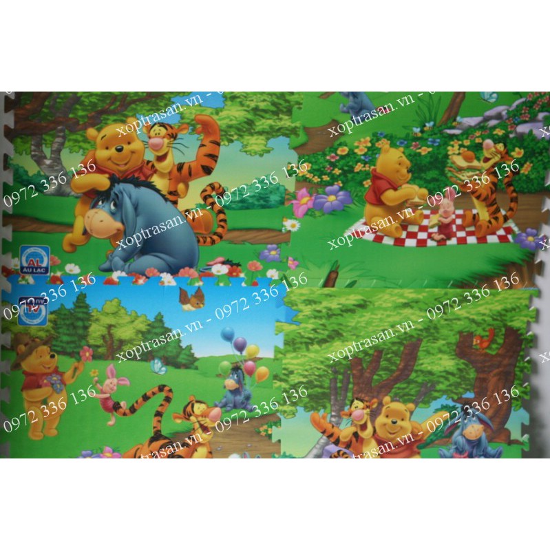 thảm xốp tranh pooth 60x60 Âu Lạc