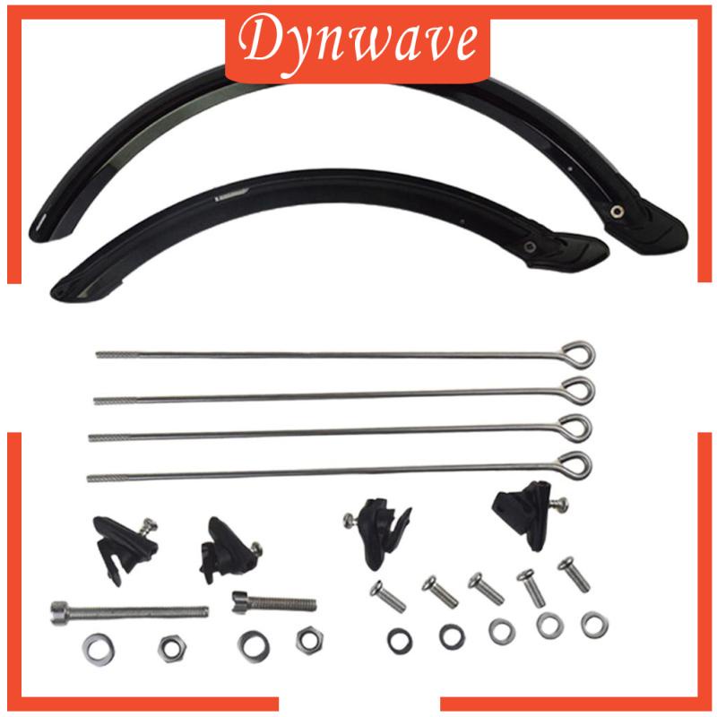 Tấm Chắn Bùn Xe Đạp Chữ V Linh Hoạt Màu Trơn 14 ''