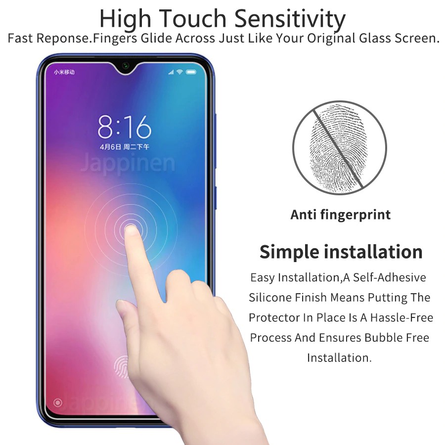 Miếng Dán Kính Cường Lực Cho Redmi Note 7-Glass