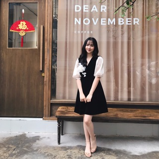 Váy phối tay