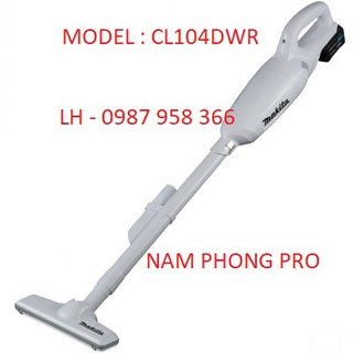 Máy hút bụi dùng pin(10.8V) Maktec MT-CL104DWR