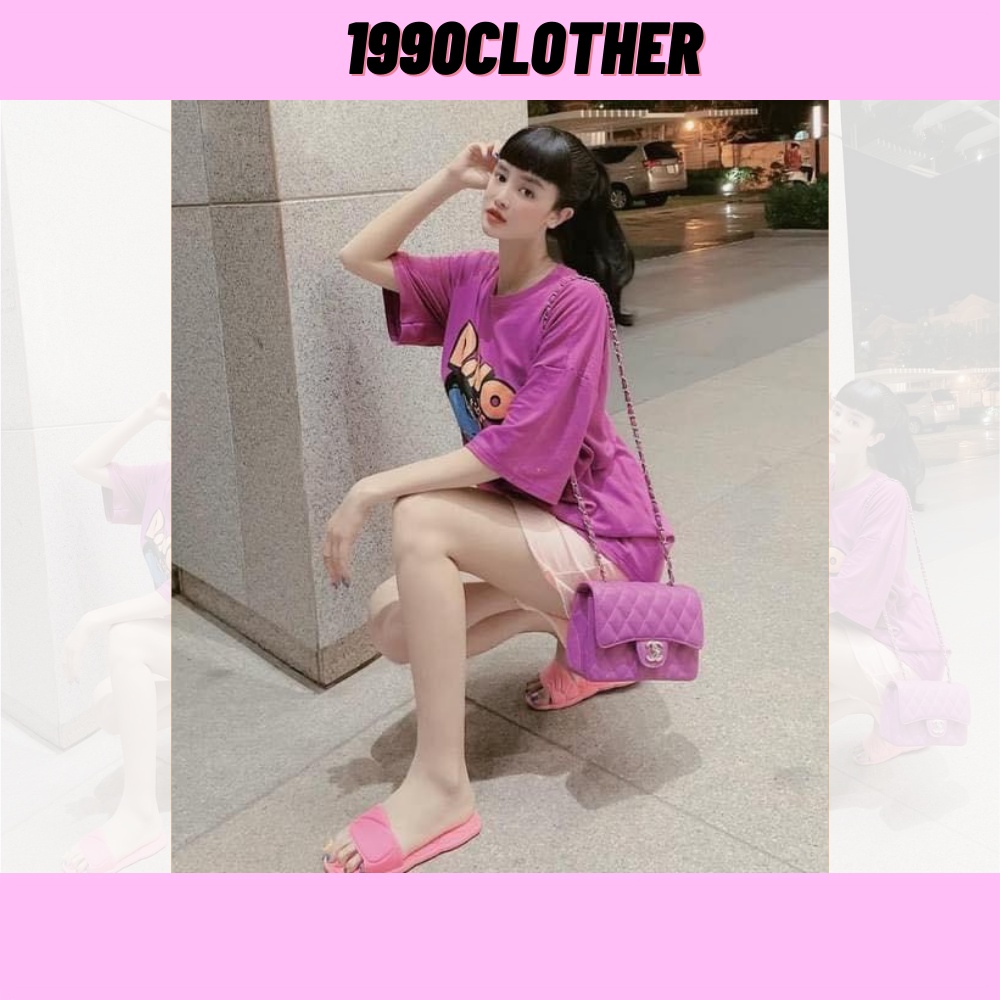 SPK- Set bộ nữ, set đùi áo thun from rộng 60kg hoạ tiết teen chất cotton co dãn mịn mát SKUS-116
