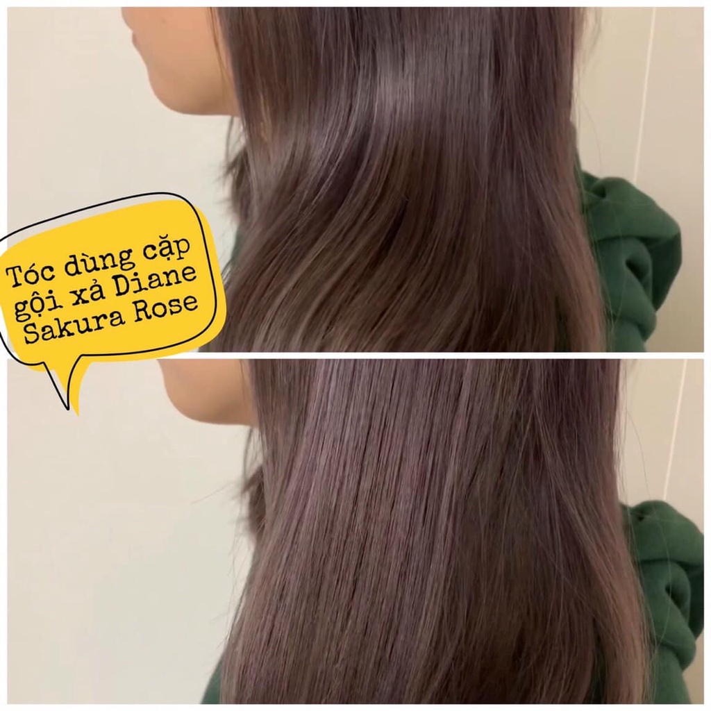 Cặp gội xả BIOLISS Sakura Rose Nhật Bản ngọt ngào mềm mượt, Bioliss Sleek Straight