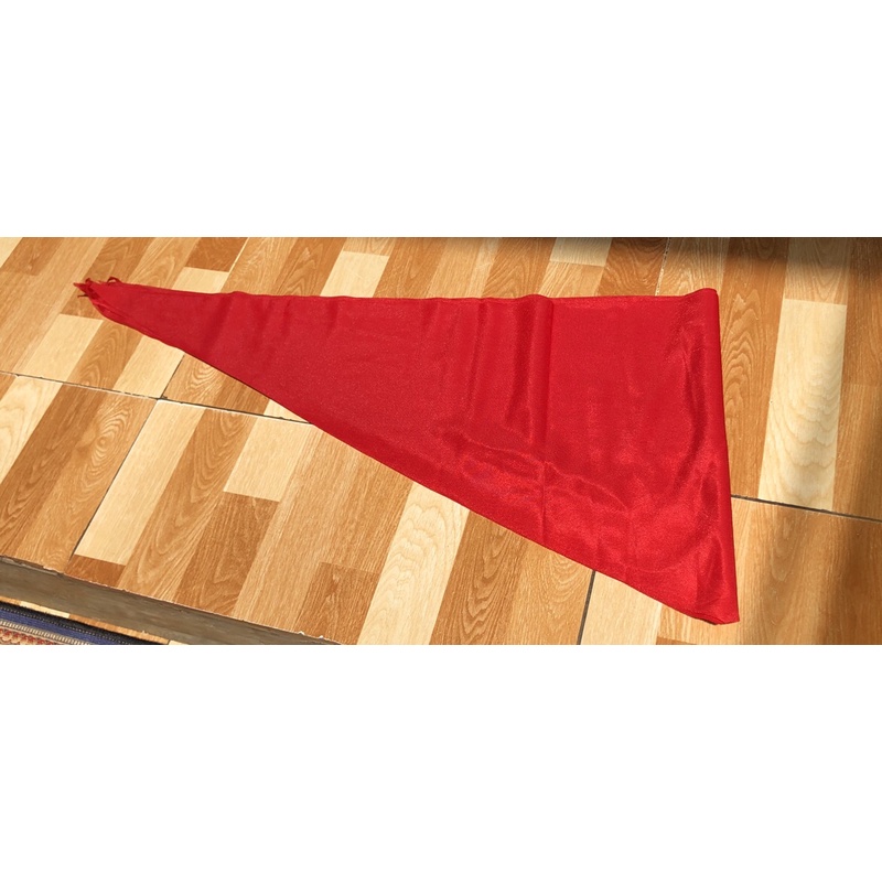 10 Khăn quàng học sinh vải vải bóng 120cm x 25cm