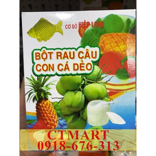 Bột Thạch Rau Câu Con Cá Dẻo Hộp 12 gói x 10gr