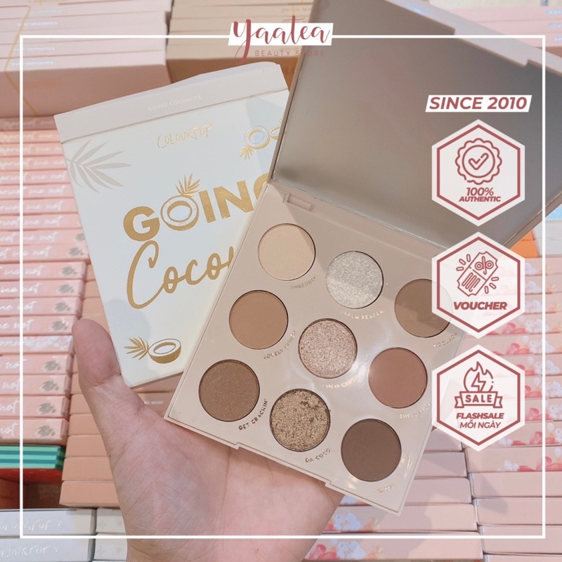 Bảng Phấn Mắt Colourpop GOING COCONUT
