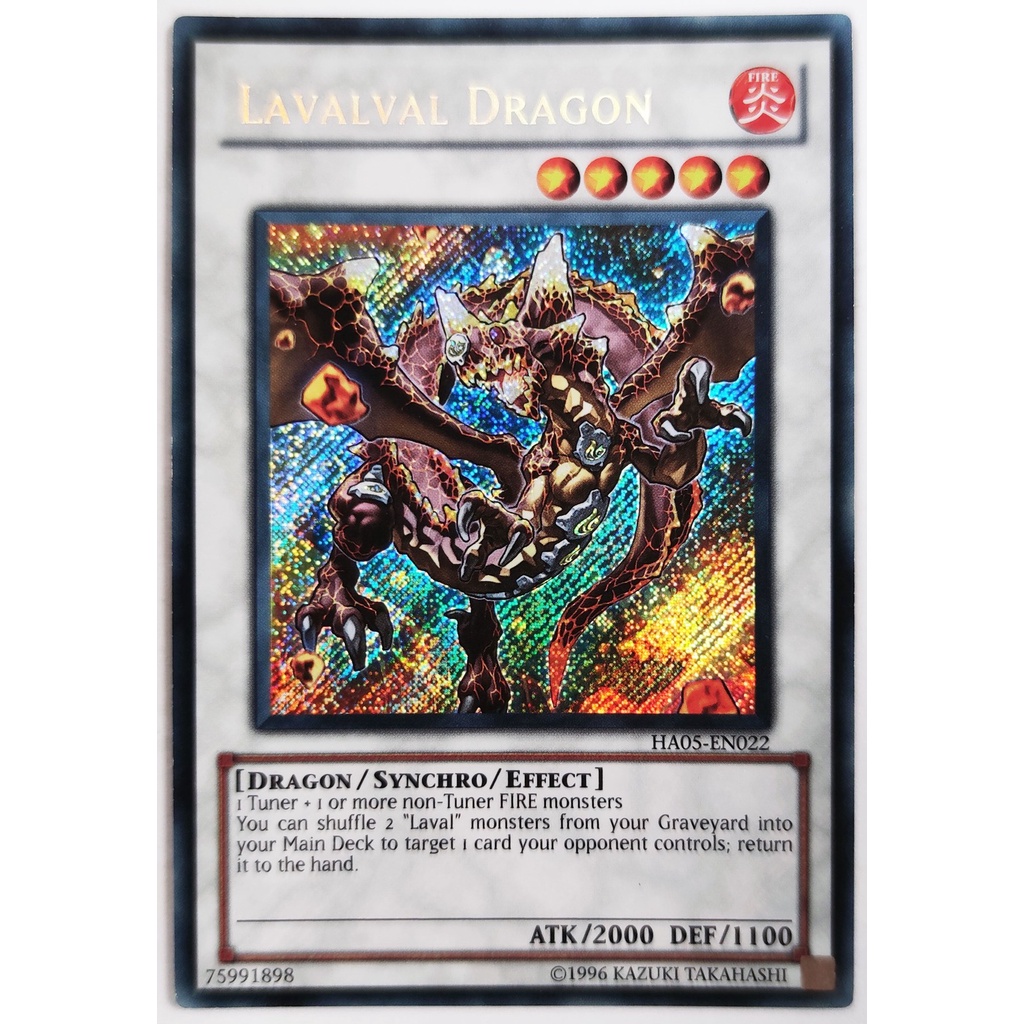 Lavalval Dragon |EN| Secret Rare