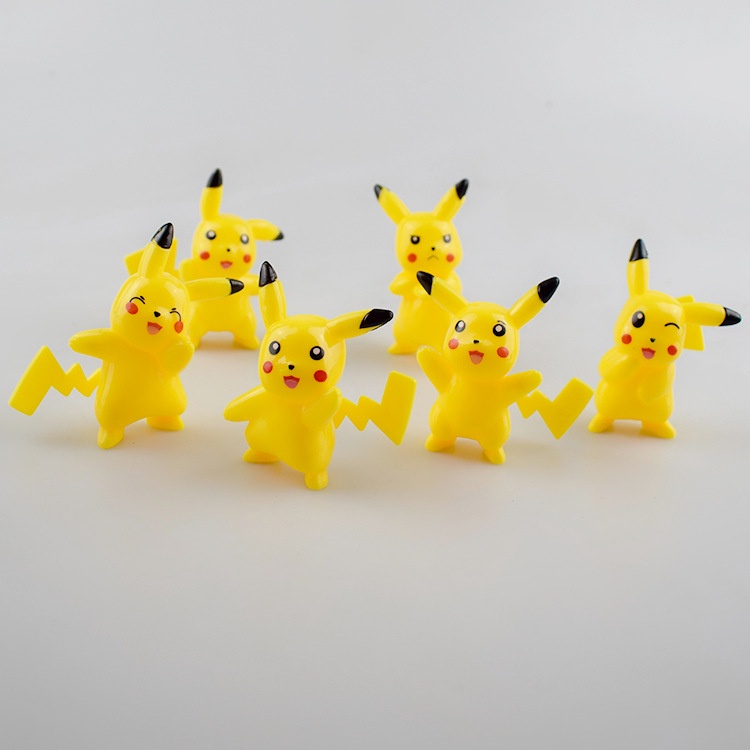 Mô Hình Đồ Chơi Nhân Vật Hoạt Hình Disney Mickey Minnie Pikachu Dumbo Trang Trí Bánh Sinh Nhật Cho Trẻ Em