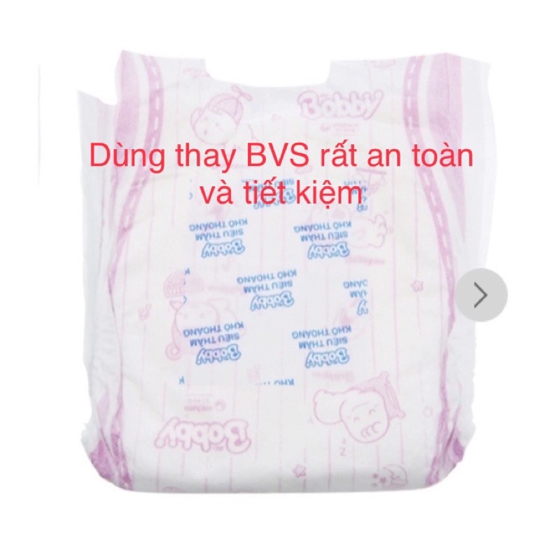 SIÊU RẺ  [Tách lẻ miếng] miếng lót sơ sinh Bobby Newborn 1 (dưới 1 tháng) SHOP MẸ BÚN