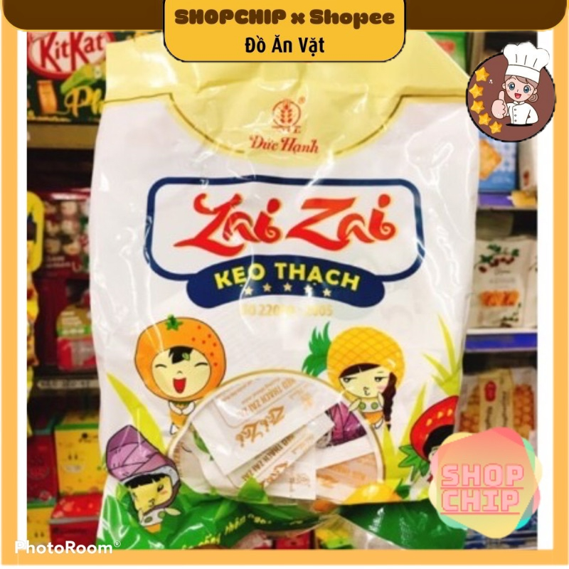 Kẹo Thạch Zaizai Đức Hạnh Các Vị Hoa Quả Túi 350G