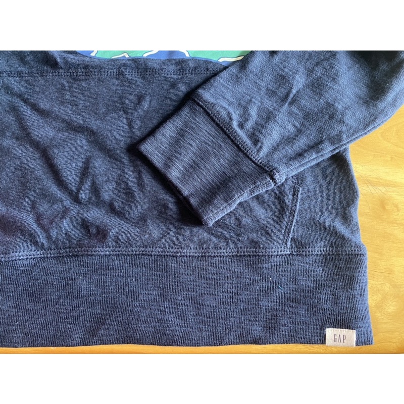 Sweatshirt/ Áo thun tay dài GAP bé (27-32kg) túi kangaroo in đồ hoạ