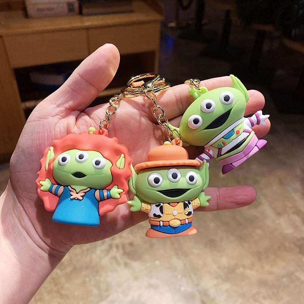 Rebuy1 Móc Khóa Hình Búp Bê Buzz Lightyear Hoạt Hình Kawaii Trang Trí Đáng Yêu Làm Quà Tặng Cho Trẻ Em