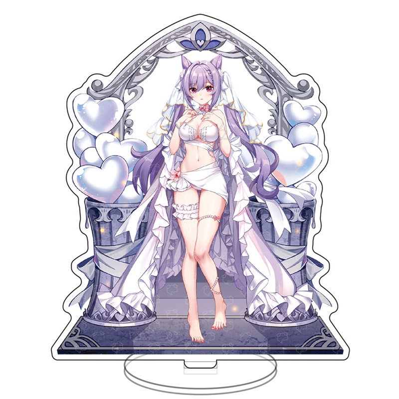 Móc Khóa Hình Nhân Vật Game Genshin Zhongli Dễ Thương