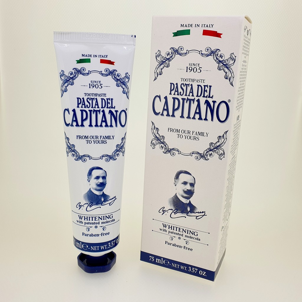 kem đánh răng CAPITANO Whitening 75ml