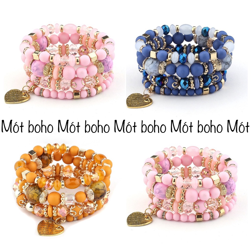 Vòng tay MÓT BOHO cá tính, thời thượng