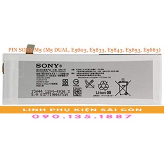 Pin sony m5 (m5 dual, e5603, e5633, e5643, e5653, e5663)
