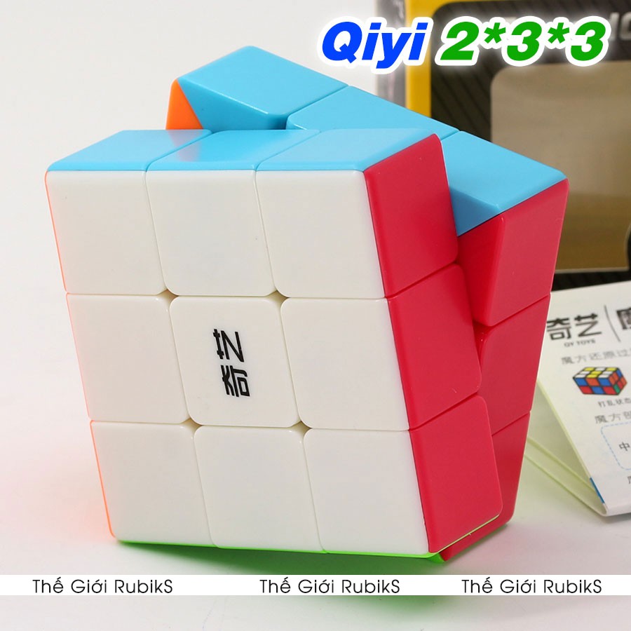 Rubik QiYi 2x3x3 Biến Thể 6 Mặt. Rubic 233 Promotion Đồ Chơi Thông Minh