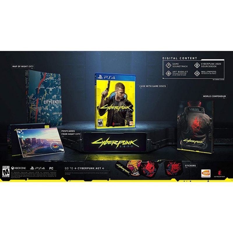Đĩa Game PS4 : Cyberpunk 2077