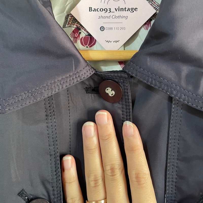 2hand_Áo khoác mangto nữ