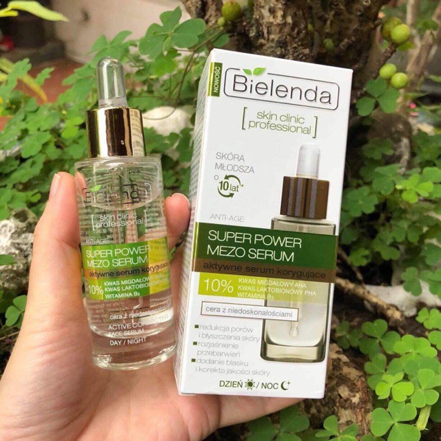 Serum huyết thanh tươi Bielenda cho da dầu mụn se khít chân lông