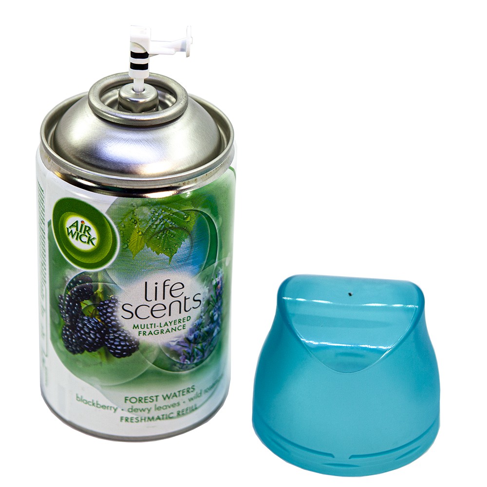 Bình xịt tinh dầu thiên nhiên Air Wick Forest Waters 250ml QT06521 - hoa hương thảo, bình phun tinh dầu nguyên chất