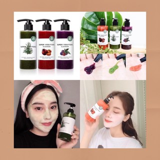 Sữa rửa mặt rau củ thải độc Super Vegitoks cleanser