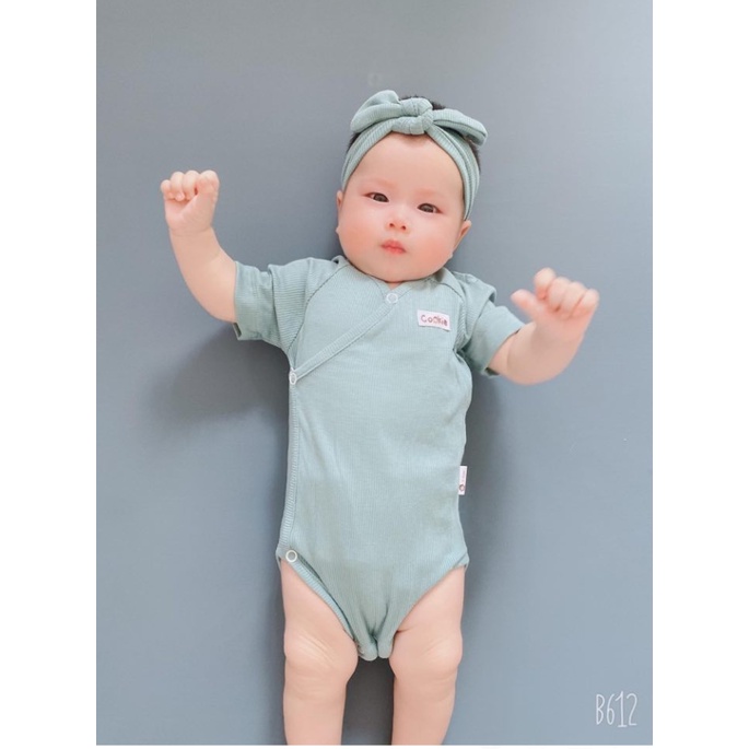 Turban bé gái Cookie màu xinh xắn, chất cotton tăm mềm mịn.