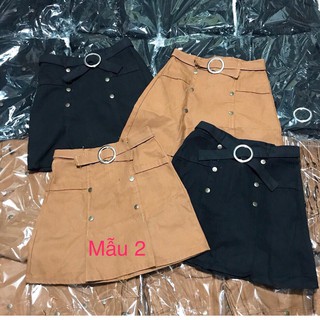 Chân Váy KaKi Chân Váy Ngắn Chữ A Ulzzang