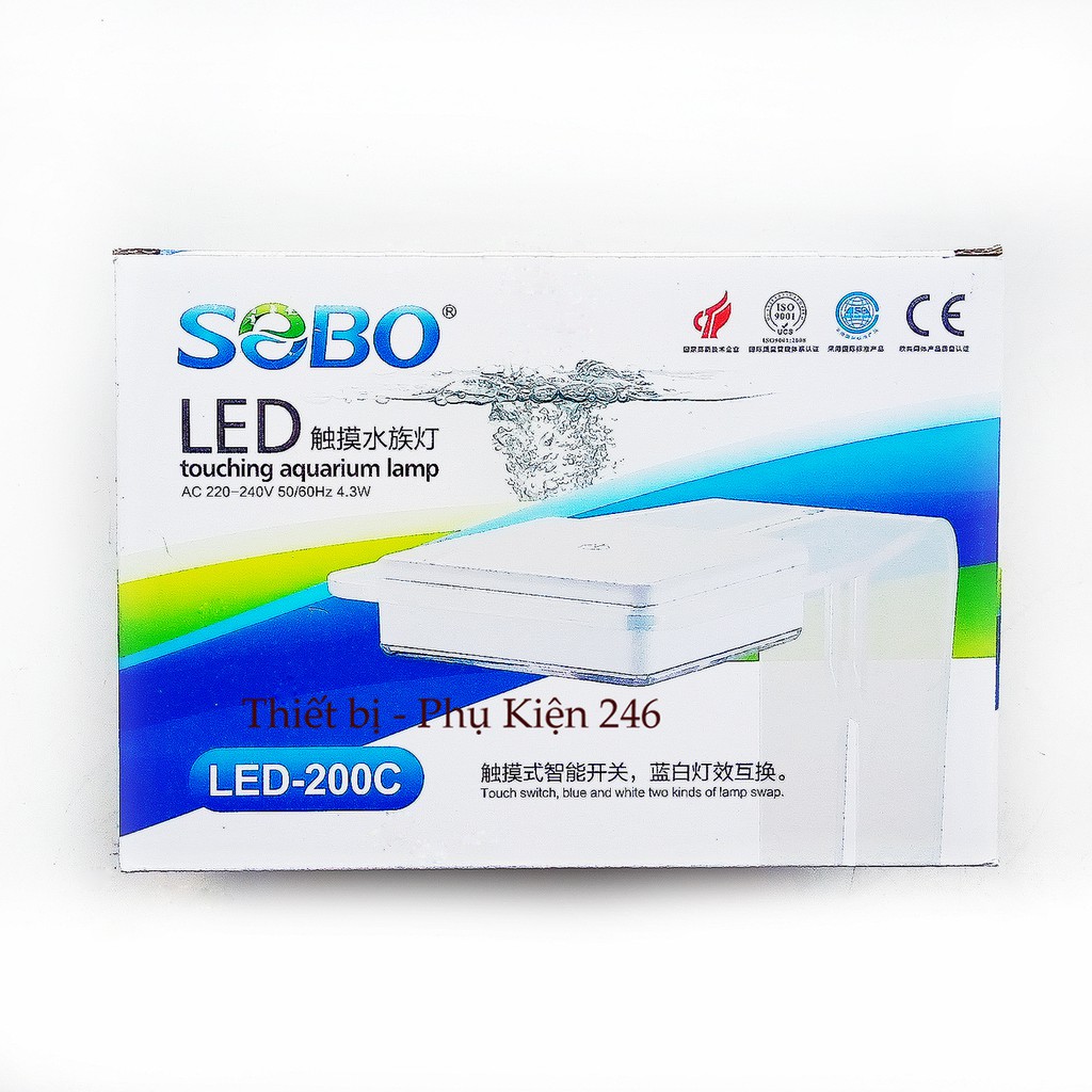 ĐÈN LED KẸP SOBO 200/200C