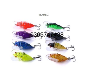Mồi lure giả ve sầu có cánh