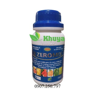 Phân bón lá vi lượng Vinco Zeromix 250ml Nano Bạc